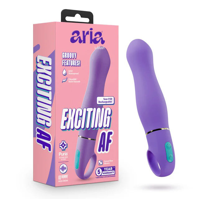 Exciting AF Rechargeable Vibe