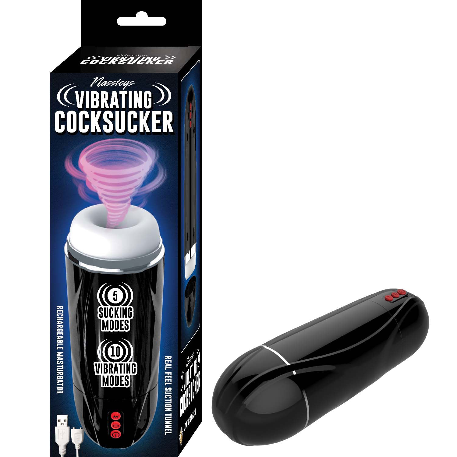 Vibrating Cocksucker Masturbator
