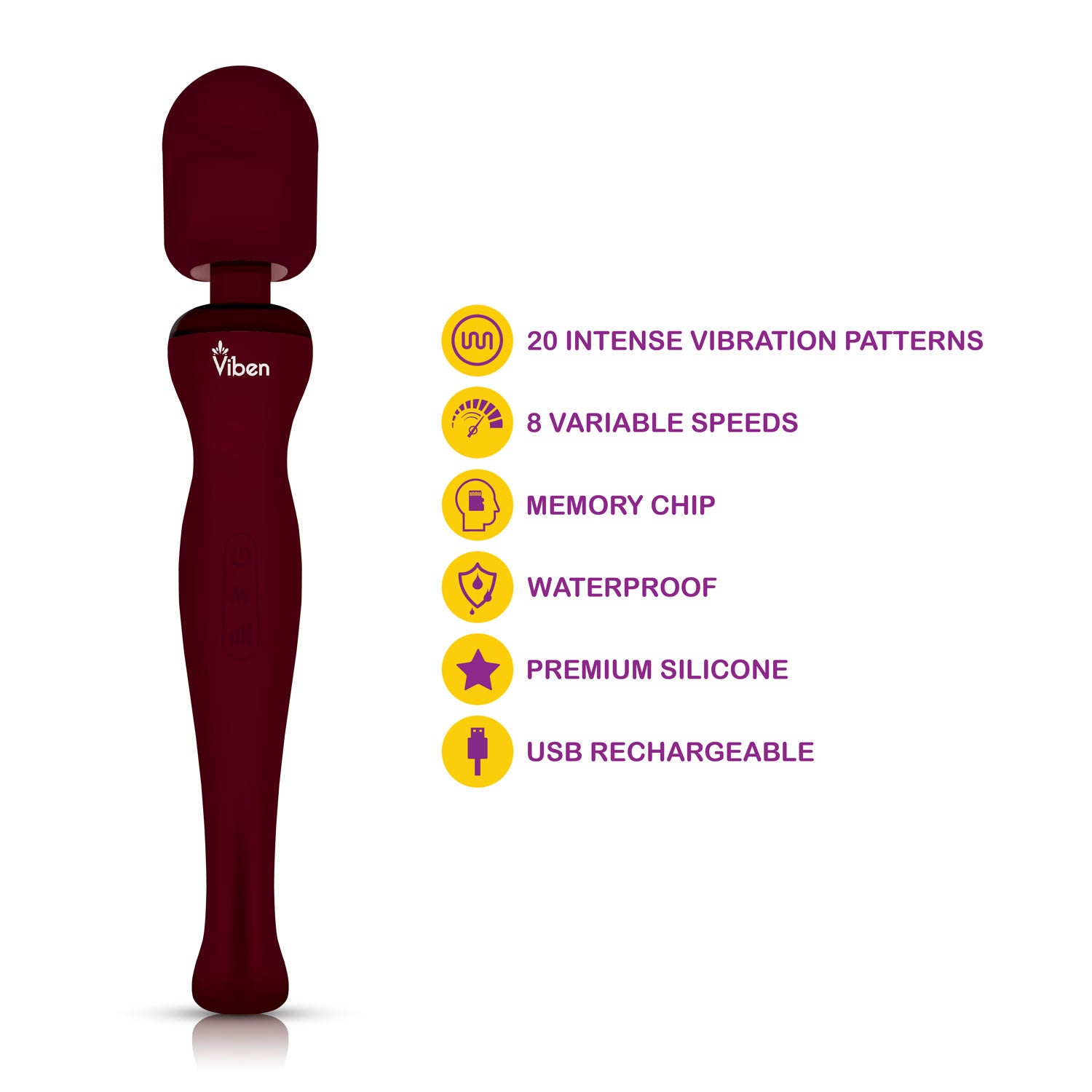 Sultry Intense Handheld Wand Massager