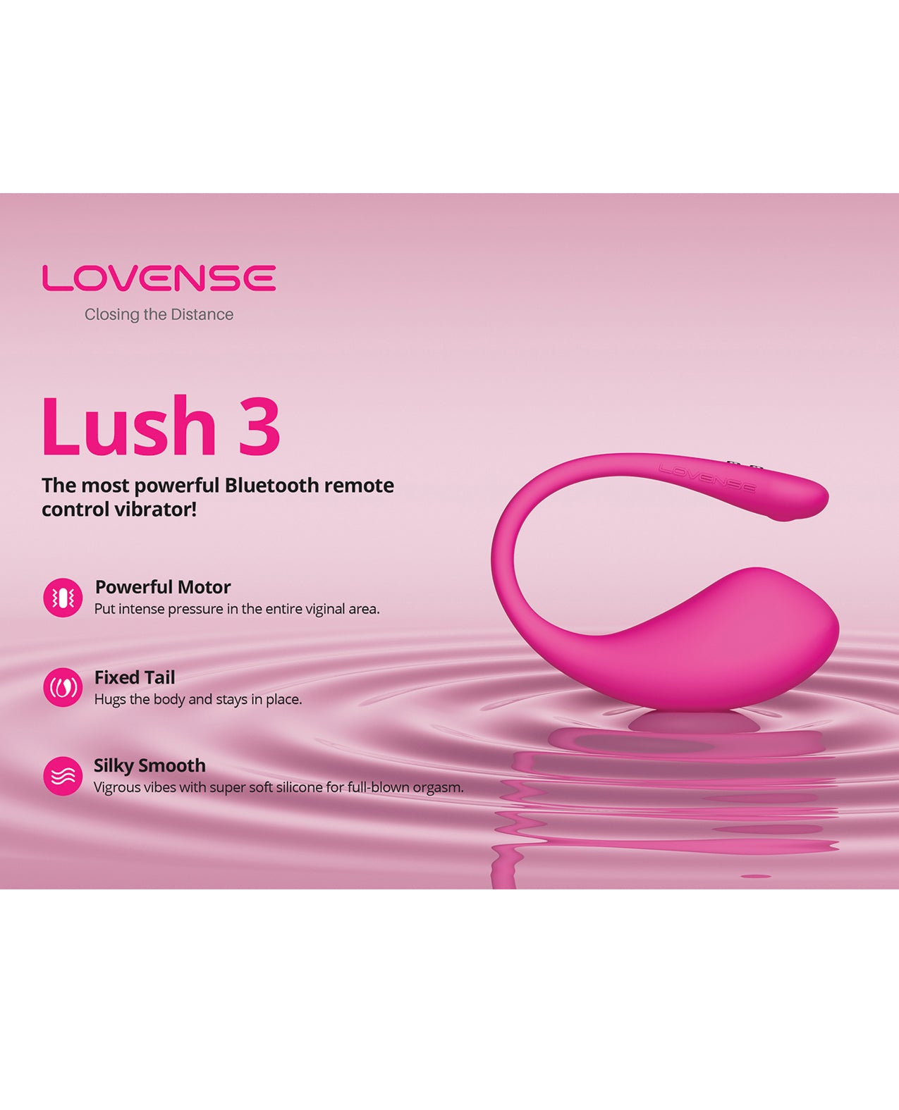 Lovense Lush 3.0 Sound Activated Camming Vibrator
