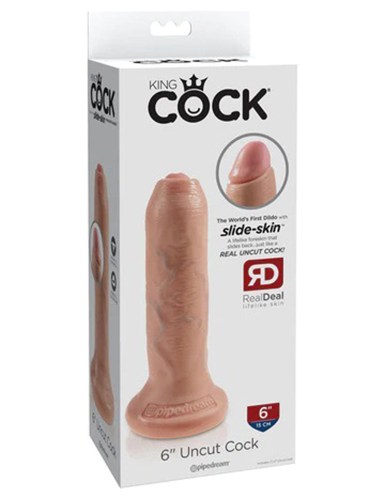 King Cock 6 Inch Uncut