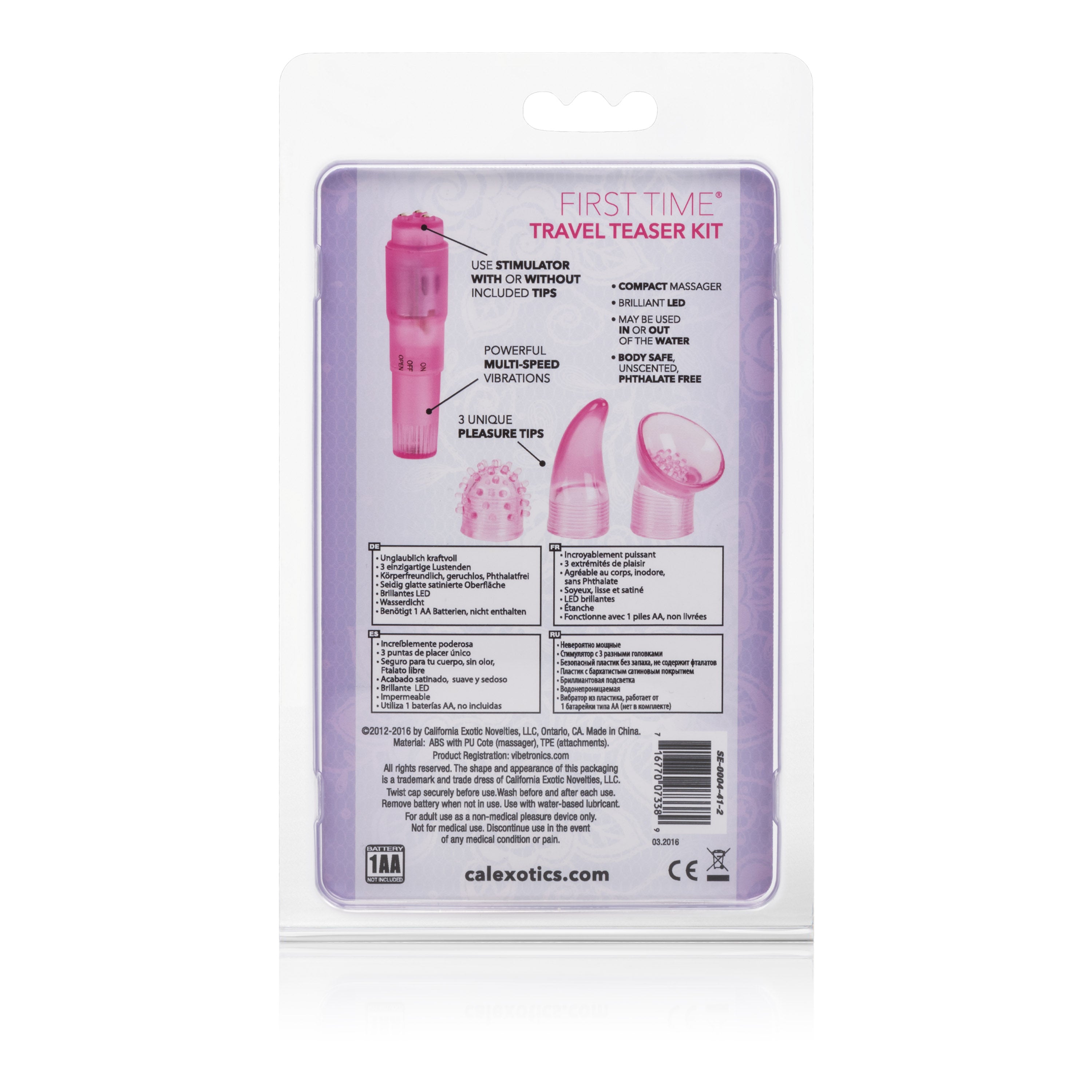 First Time Travel Teaser Kit - Pink