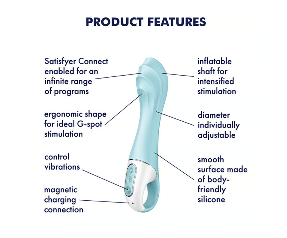 Blue Rush Inflatable G-Spot Pump