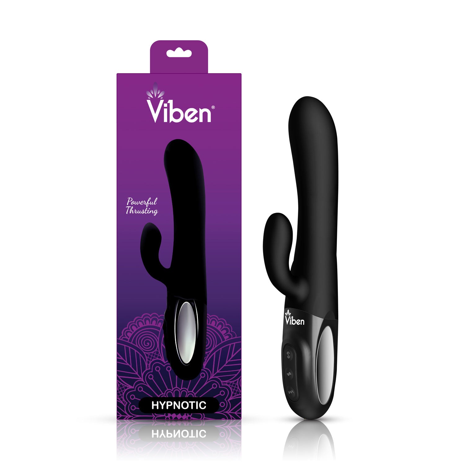 Hypnotic Thrusting Rabbit with Swinging Clitoral Stimulator