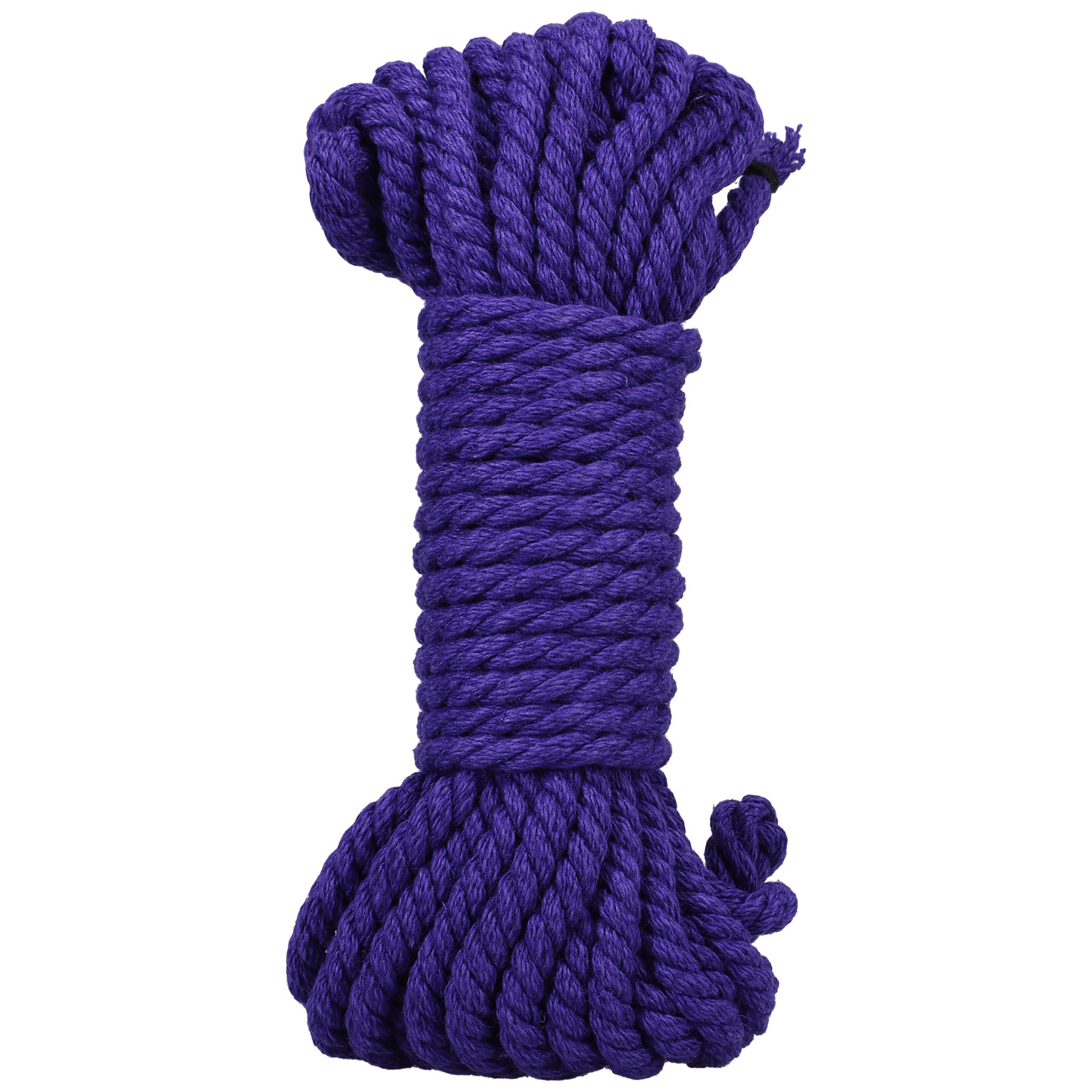 "Merci - Bind and Tie - 6mm Hemp Bondage Rope - 30 Feet - Violet DJ2404-65-BX"