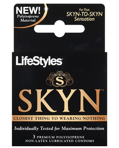 "Skyn Original - Non-Latex Lubricated Condoms - 3 Pack PM07303"