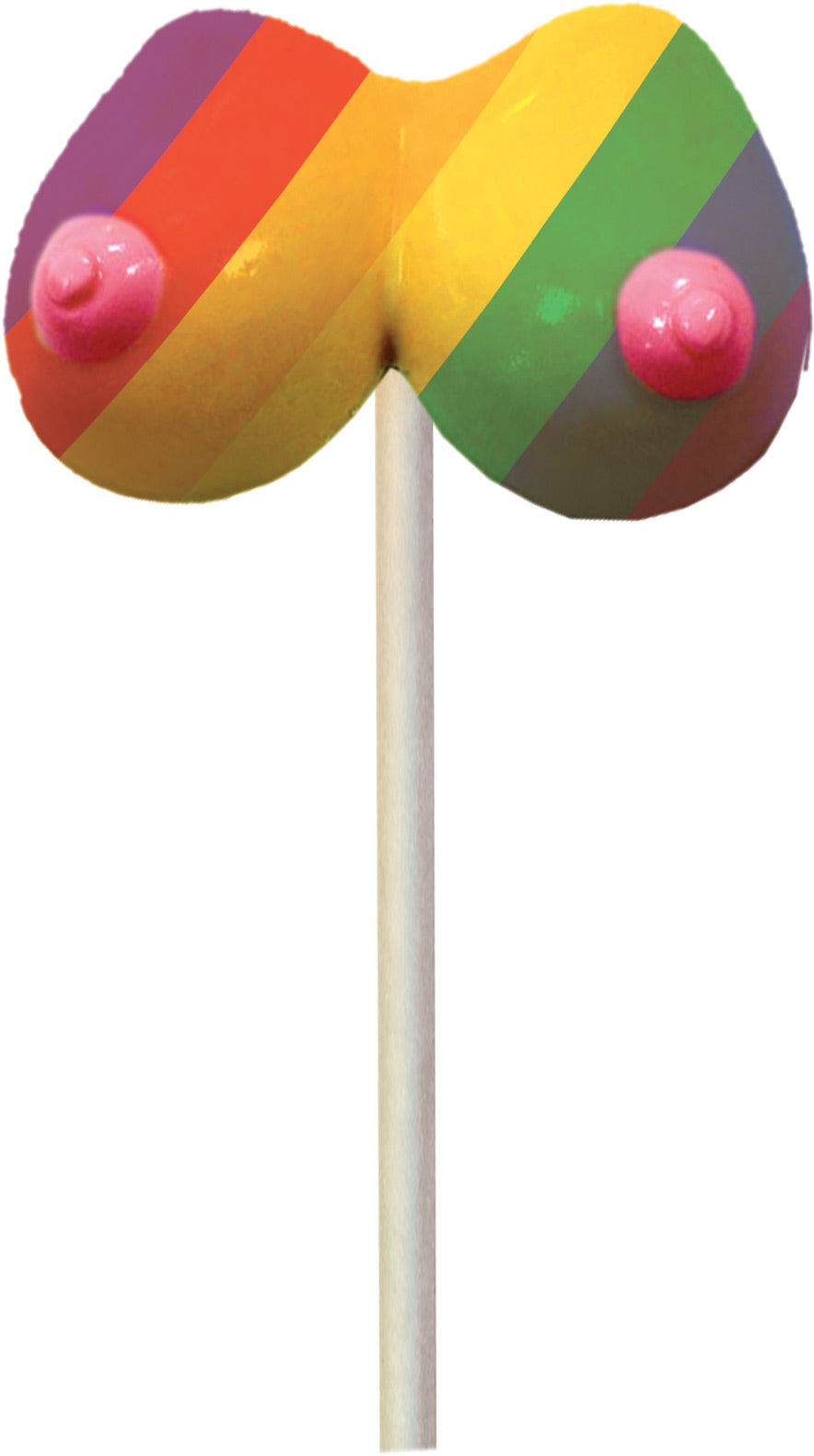 "Rainbow Boobie Pops - 1.48 Oz. HTP3020"