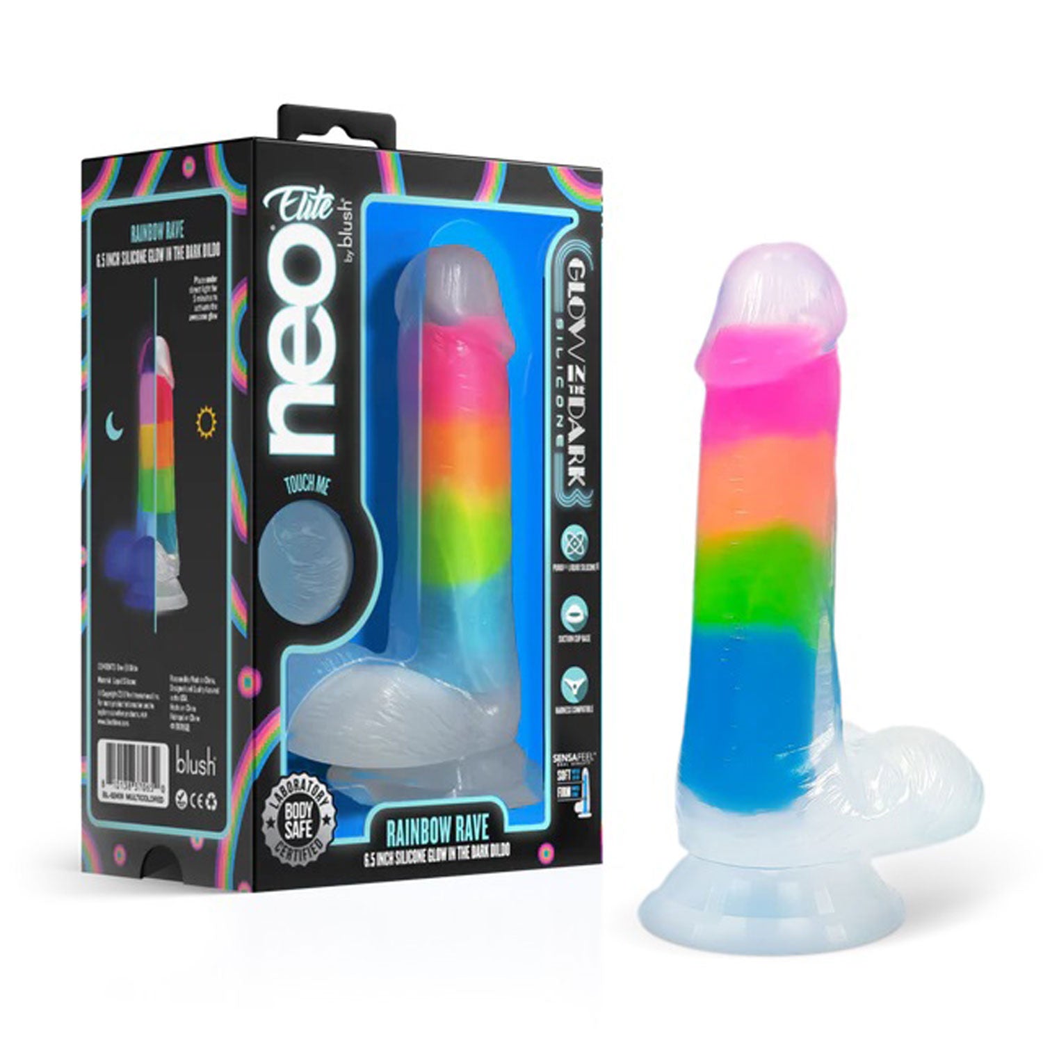 Neo Elite Glow in the Dark 6 inch Dildo