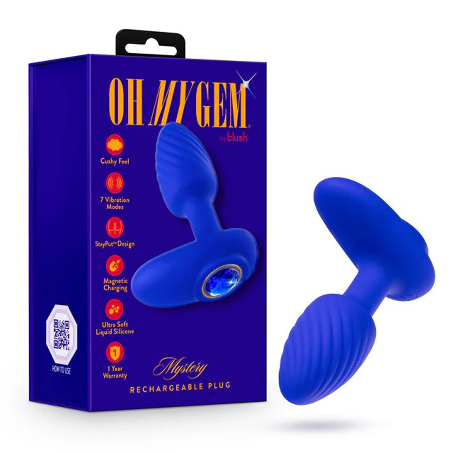 Oh My Gem Mystery Plug Sapphire