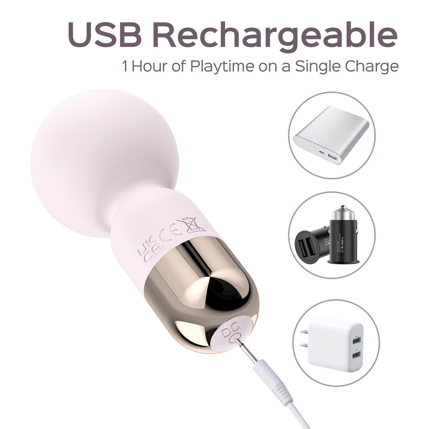 Pokewan Mini Wand Massager