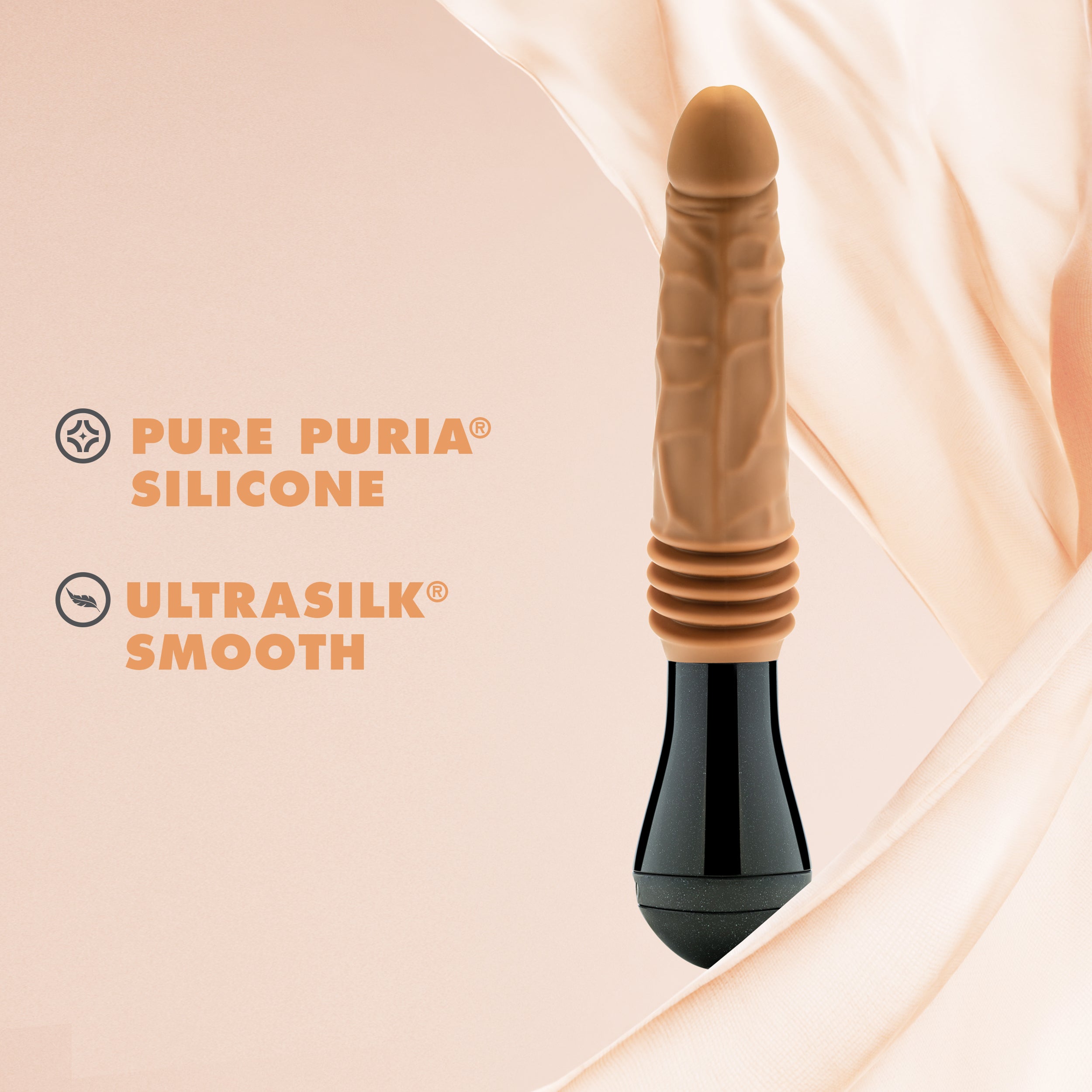 Dr. Skin Silicone - Dr. Arthur - Thrusting Gyrating Vibrating Dildo