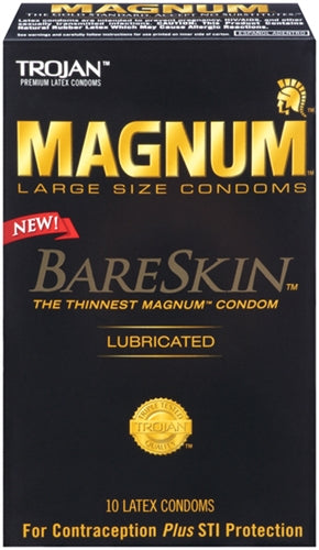 "Trojan Magnum Bareskin - 10 Pack PM22887"