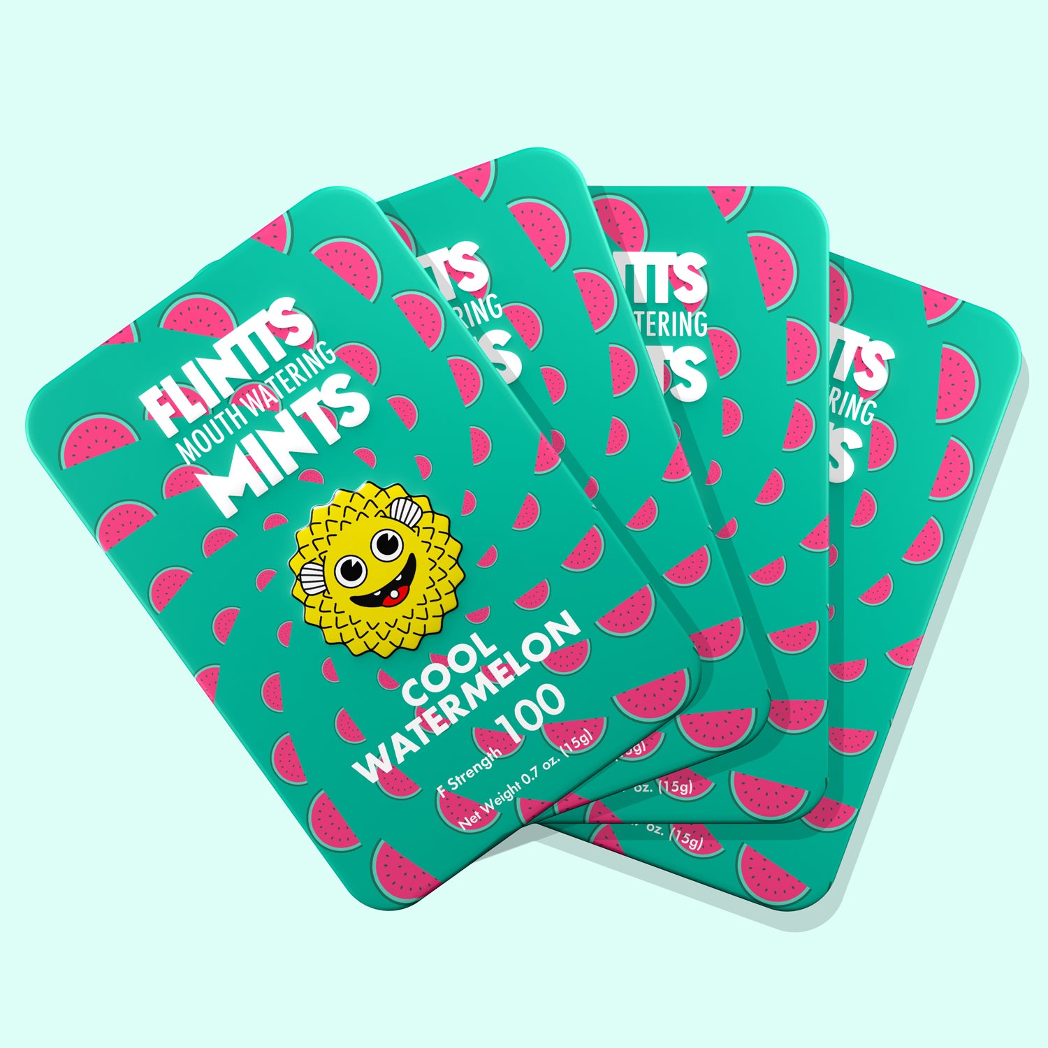 Flintts Mouth Mints Cool Watermelon - F-Strength 100
