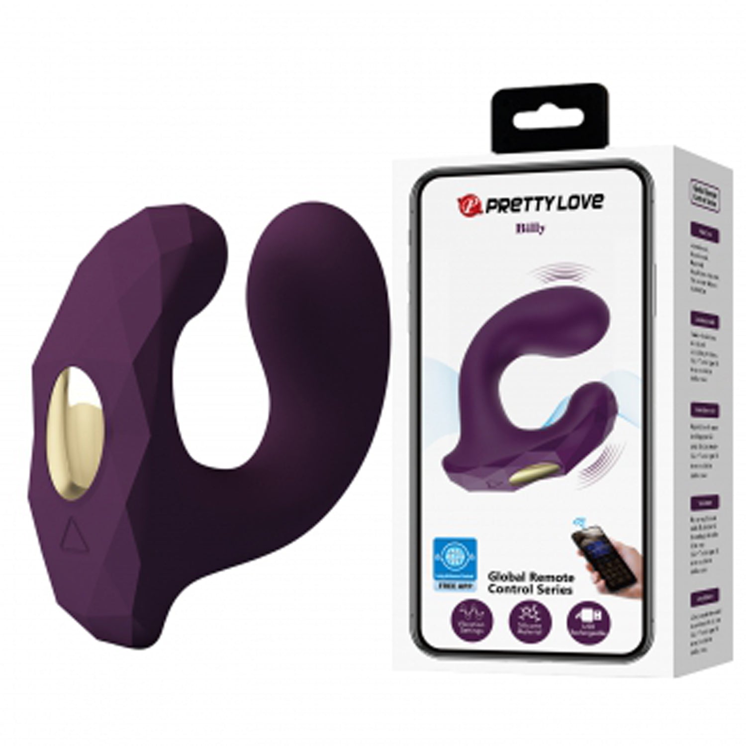 Billy Global App Control Vibrator