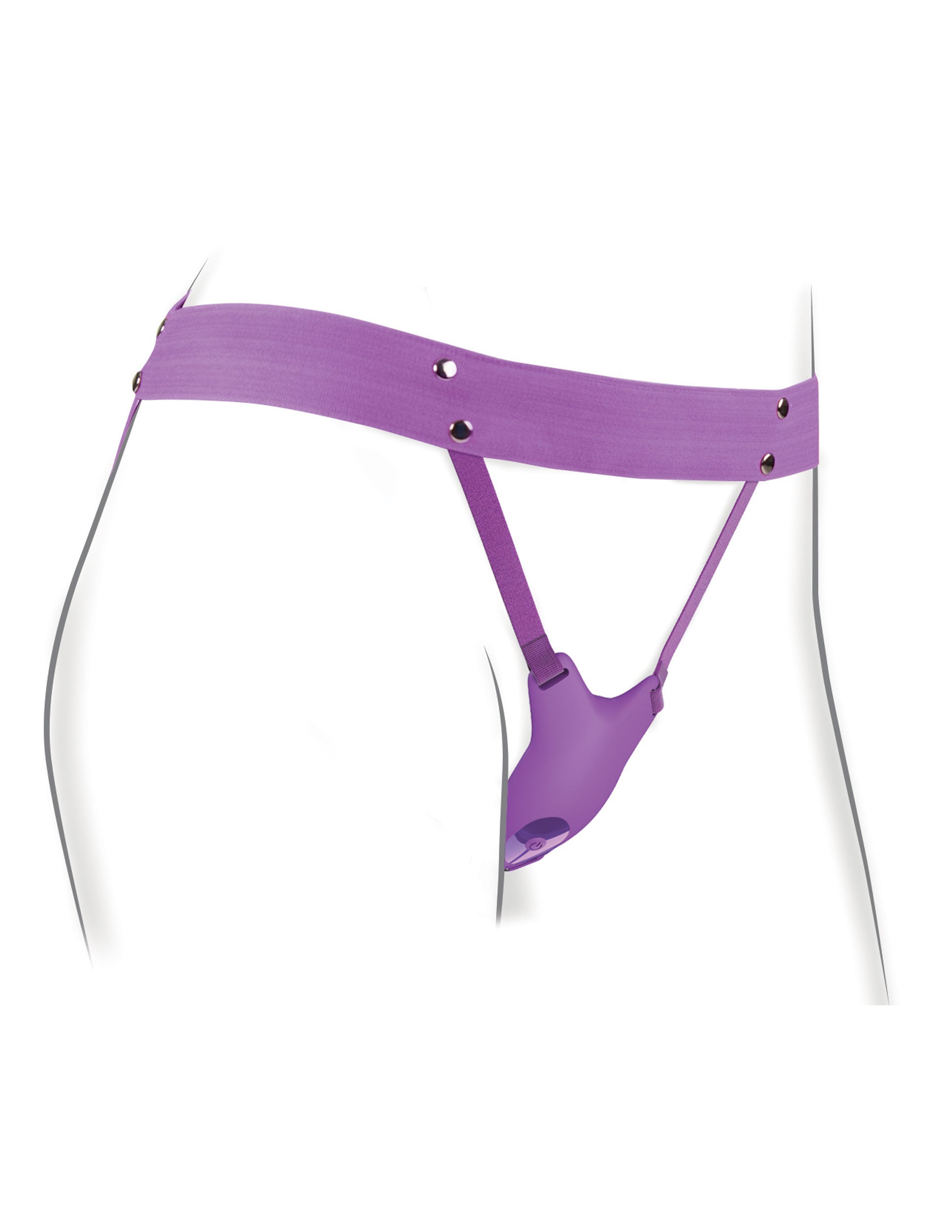 "Ultimate Butterfly Strap-on - Purple PD4961-12"