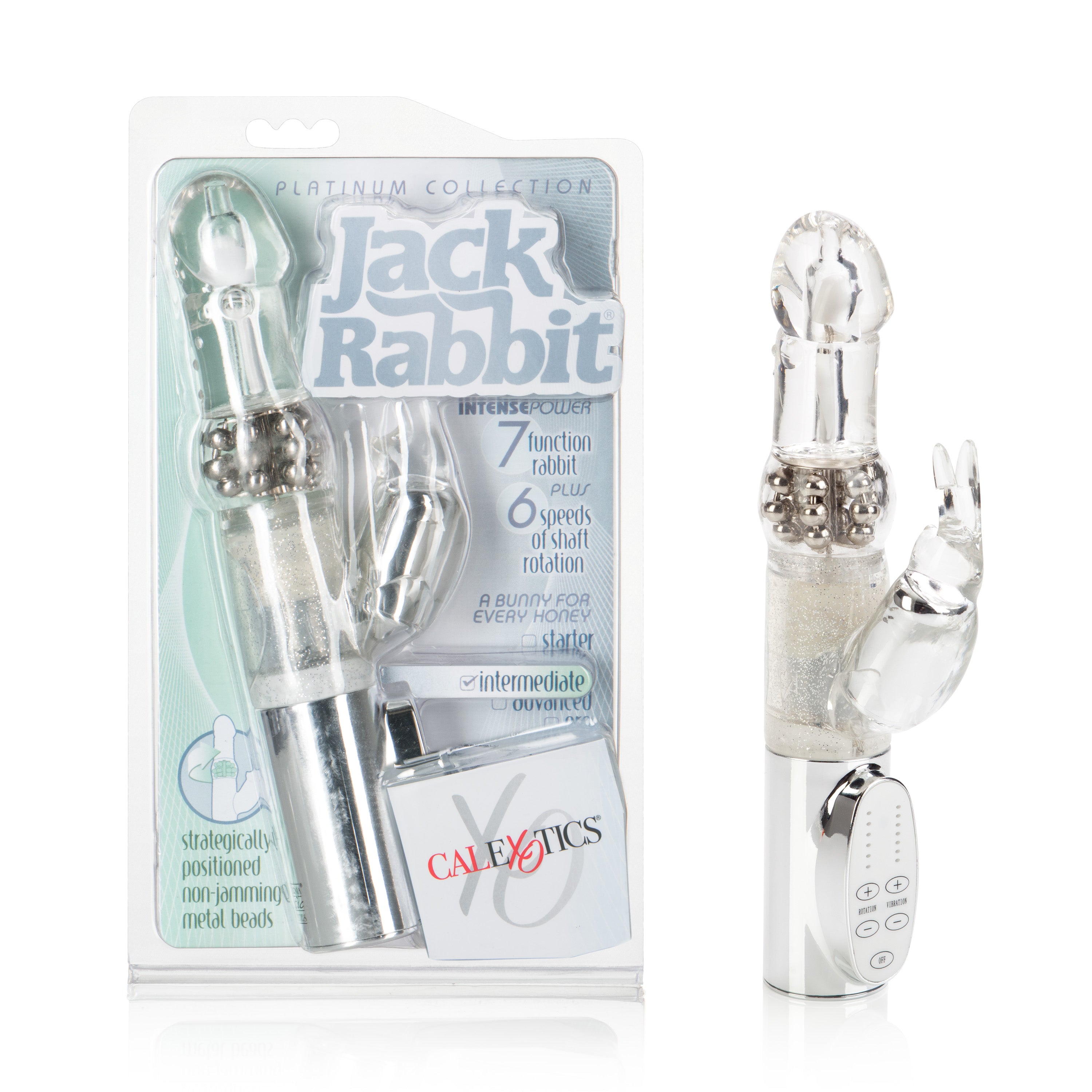 Silver Luxe Dual Thrill Rabbit