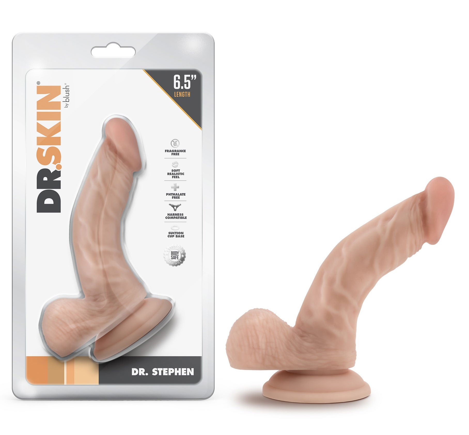 Dr. Stephen 6.5 Inch Dildo With Balls