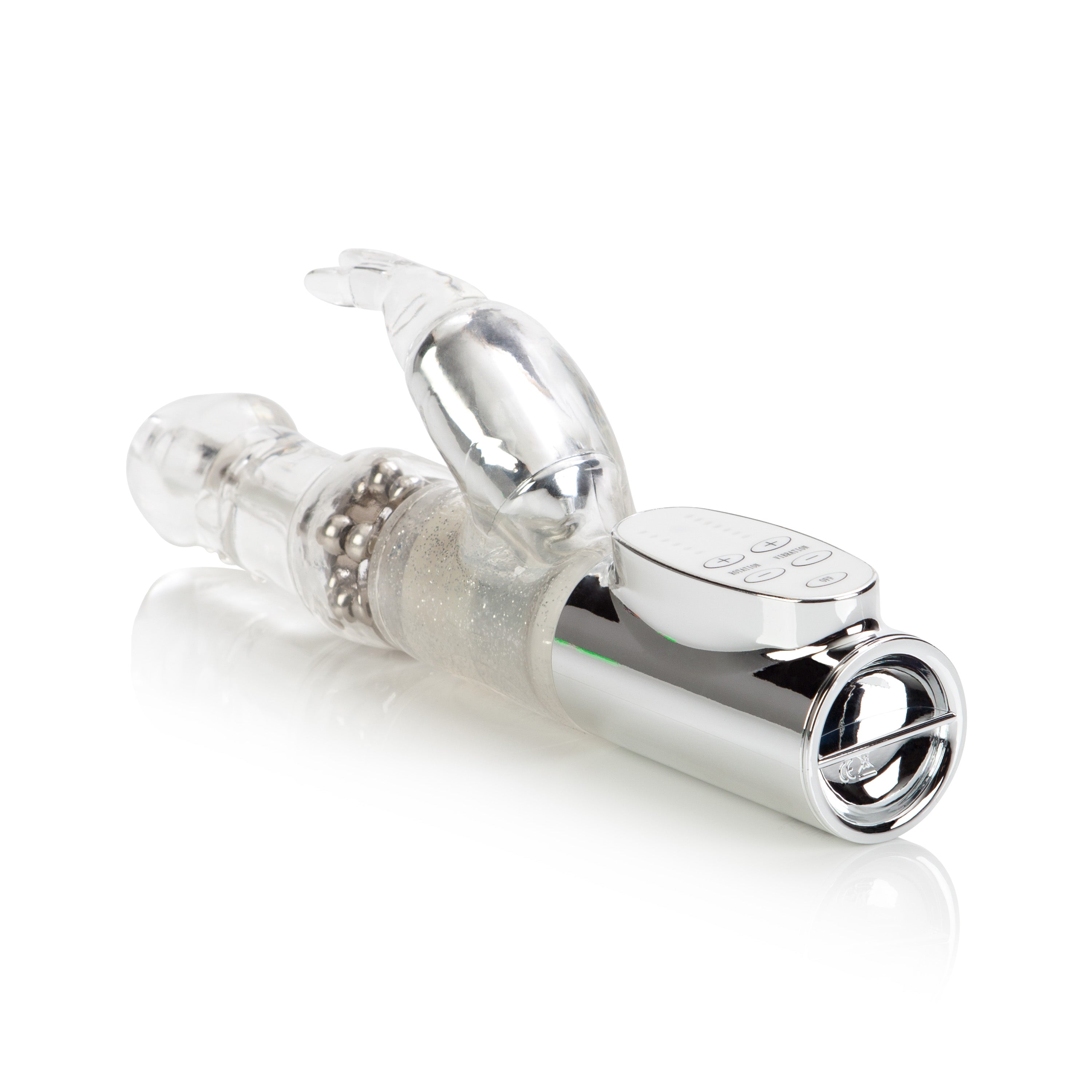 Silver Luxe Dual Thrill Rabbit