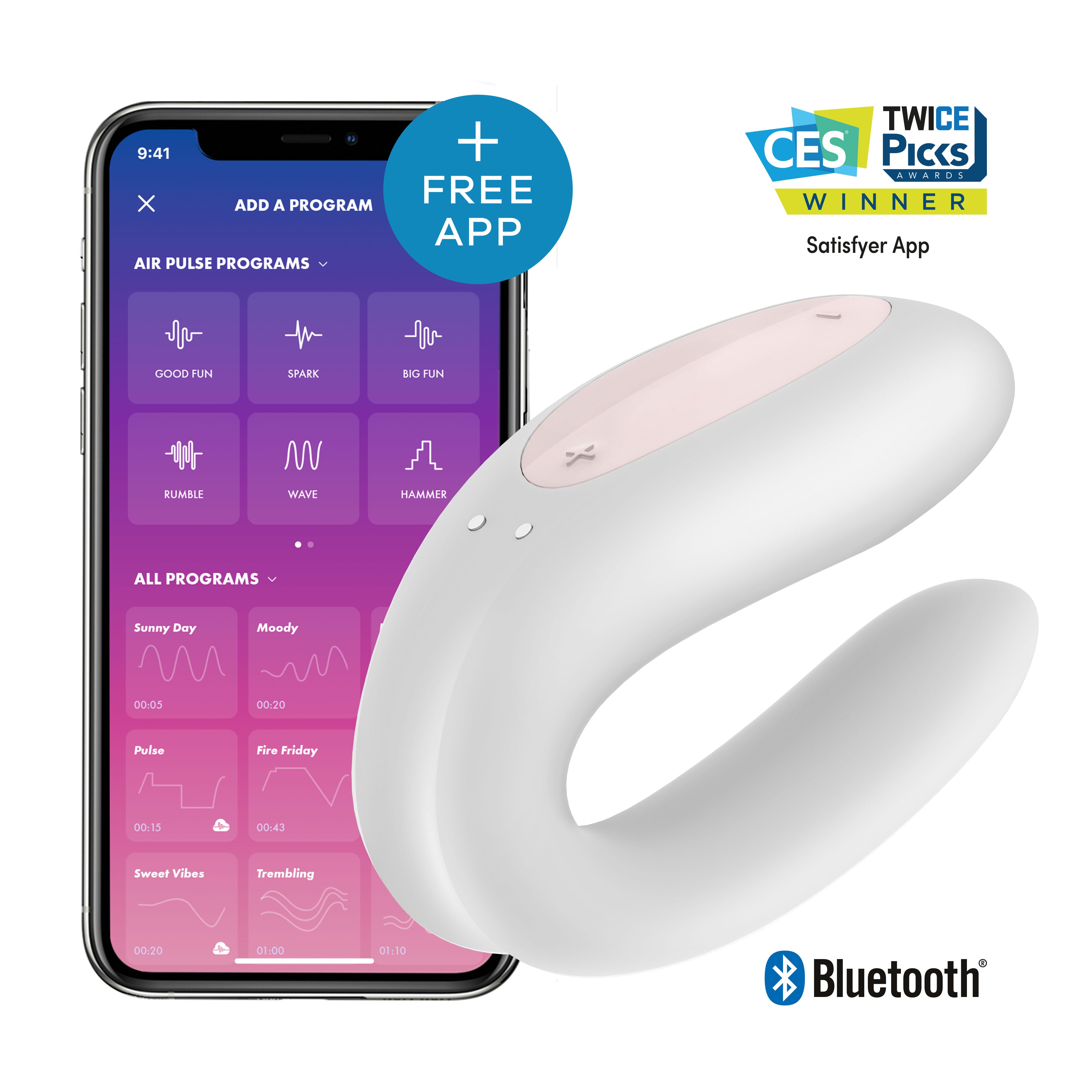 White Velvet DuoCurve Vibe